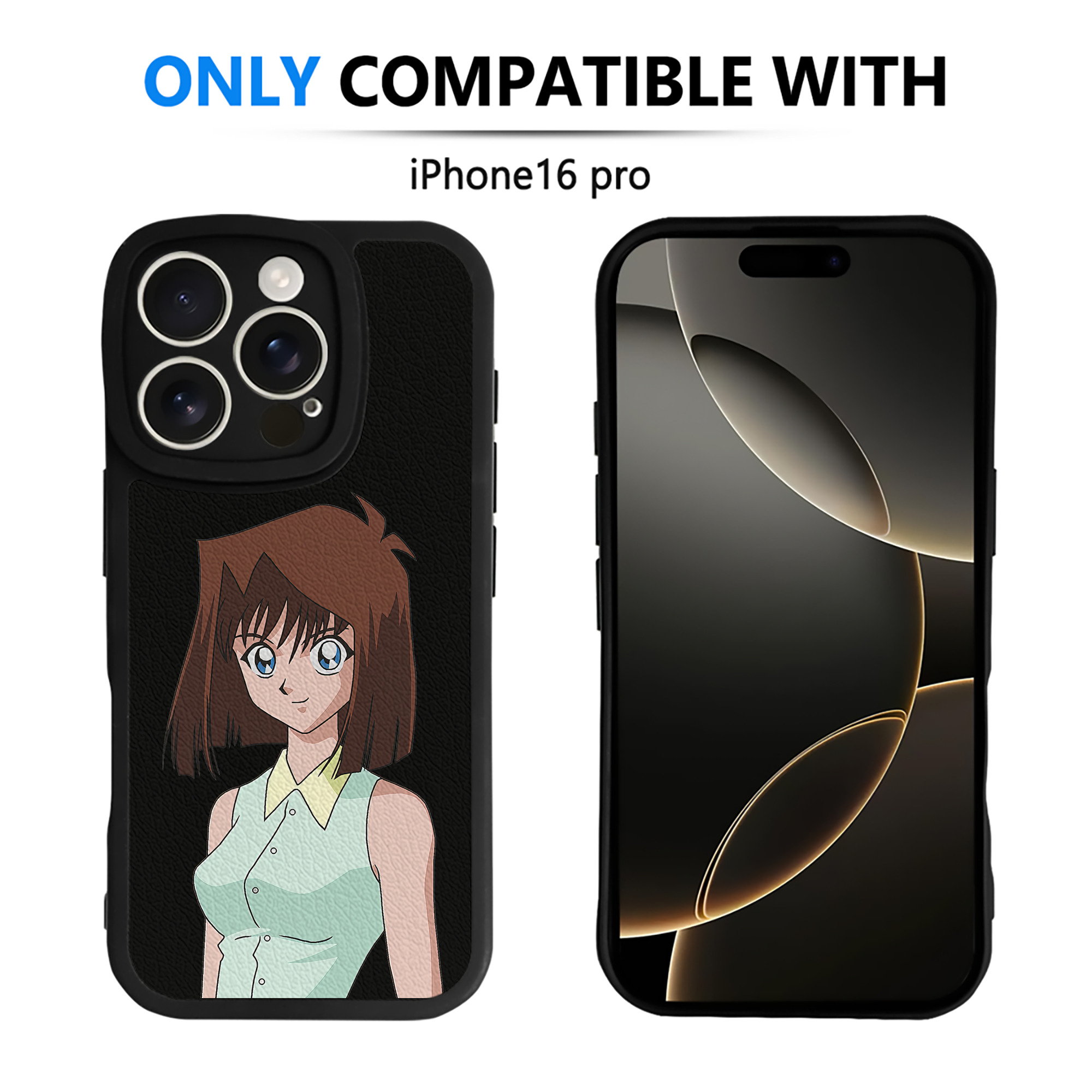 遊☆戯☆王 Yu-Gi-Oh! 【iPhone 16シリーズ対応】シリコンスマホケース（レザー調） 材質：シリコン